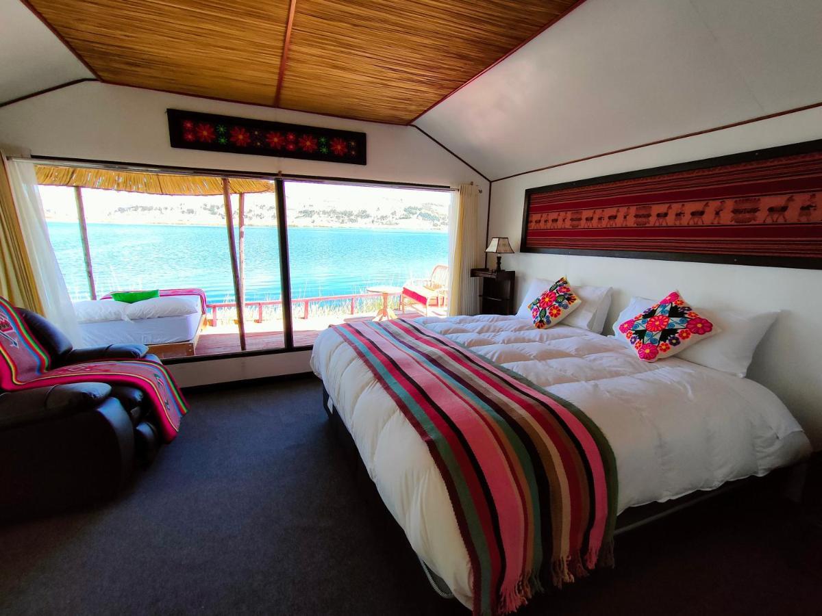 Uros Qhantany Lodge Puno Quarto foto