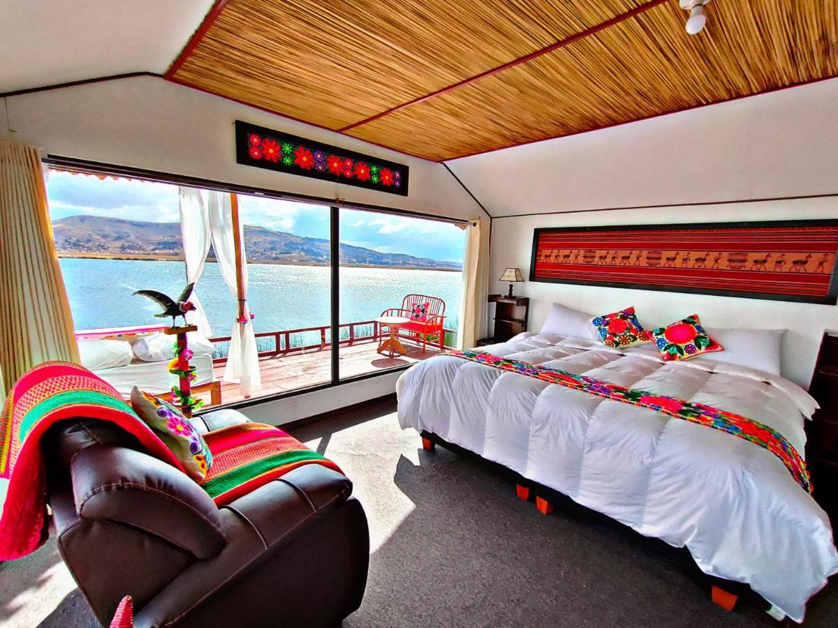 Uros Qhantany Lodge Puno Exterior foto