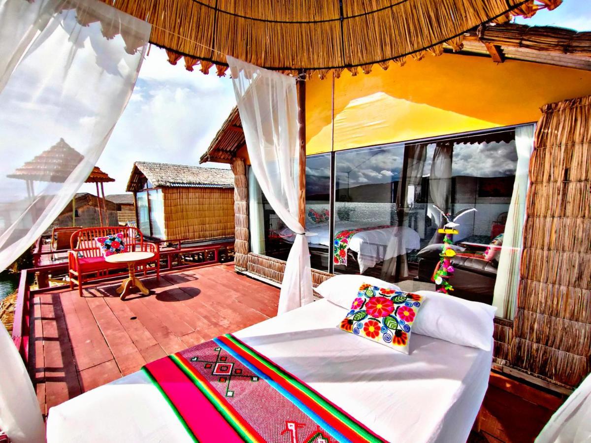 Uros Qhantany Lodge Puno Exterior foto