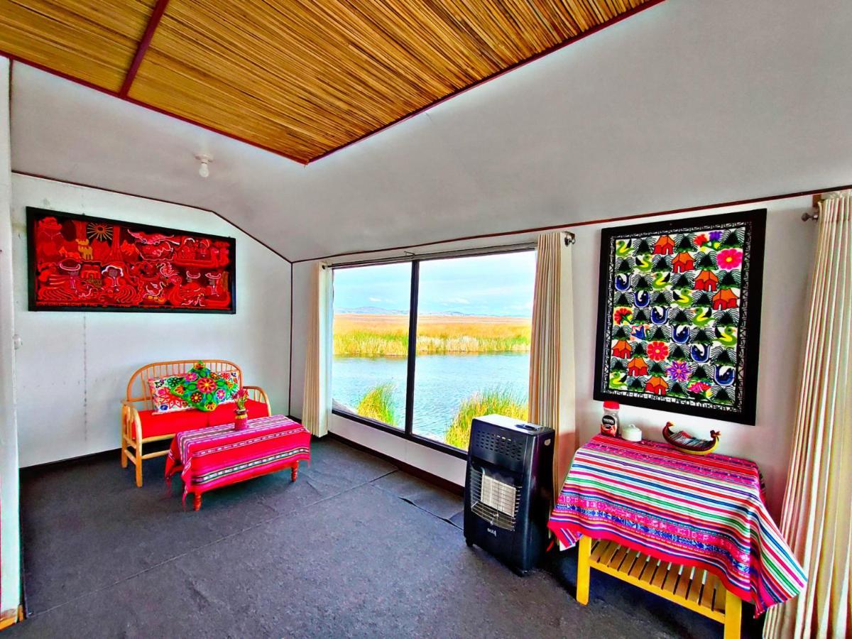 Uros Qhantany Lodge Puno Exterior foto