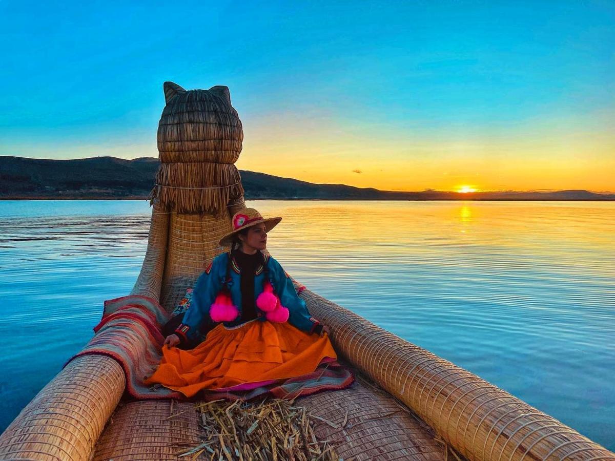 Uros Qhantany Lodge Puno Exterior foto