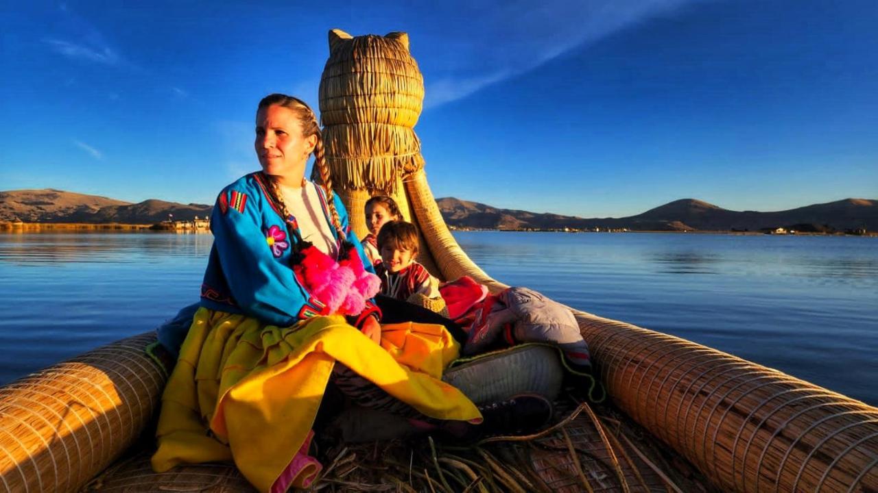 Uros Qhantany Lodge Puno Exterior foto