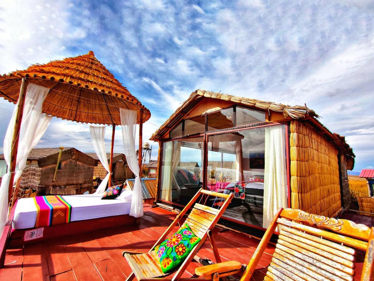 Uros Qhantany Lodge Puno Exterior foto