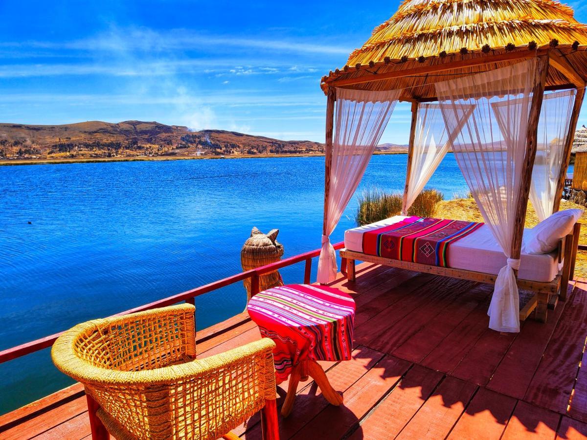 Uros Qhantany Lodge Puno Exterior foto