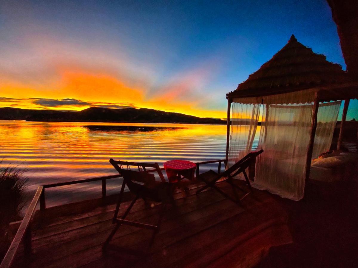 Uros Qhantany Lodge Puno Exterior foto