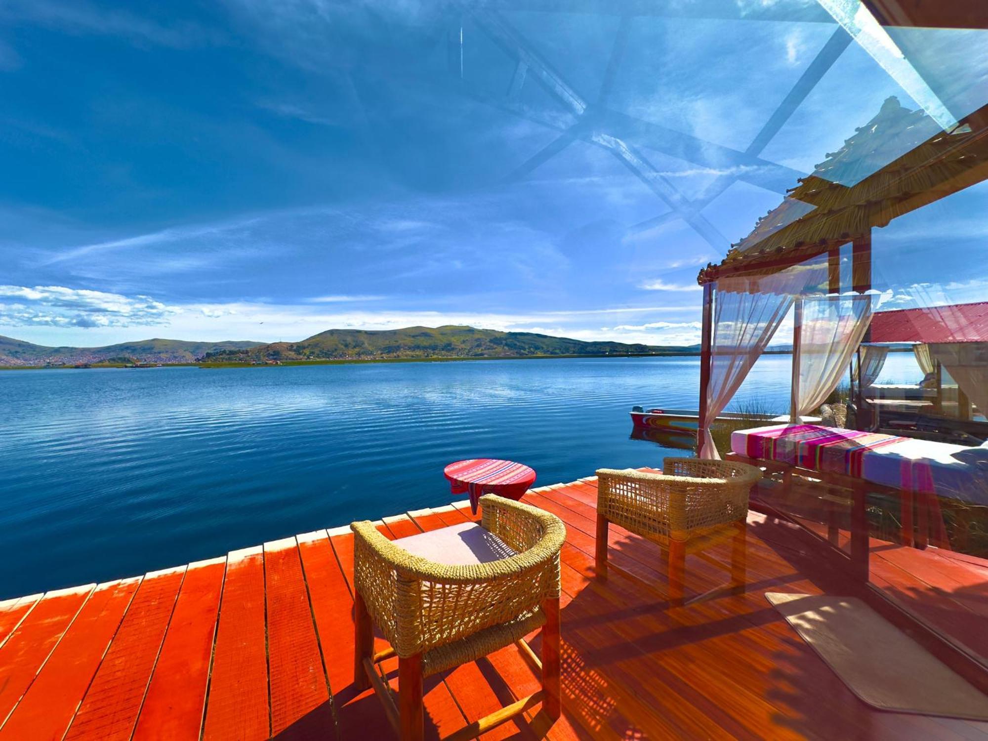 Uros Qhantany Lodge Puno Exterior foto